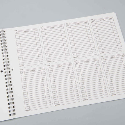 CHAMPRO Baseball Score Book (White), 52 pages