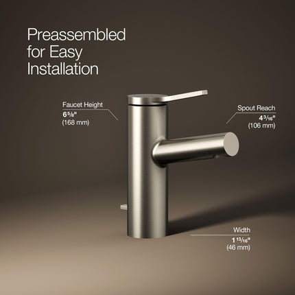 Kohler 99491-4 Elate Single-Handle Bathroom Sink Faucet