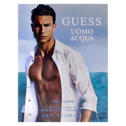 Guess Uomo Acqua by Guess for Men - 3.4 oz EDT Spray