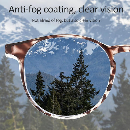 Outray Safety Glasses Anti Fog Safety Goggles Blue Light Blocking Glasses Round Frame Protective Eyewear