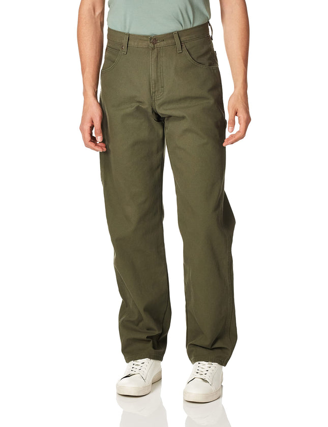 Dickies Men's Big-Tall Relaxed Fit Duck Jean, Moss