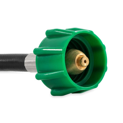 Camco 15" Pigtail Propane Hose Connector, Connects Propane Cylinder to a RV or Trailer Propane Regulator, Provides Thermal Protection and Excess Flow Protection (59065)