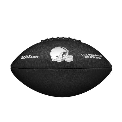 WILSON NFL Team Metallic Premiere Football - Official Size, Cleveland Browns
