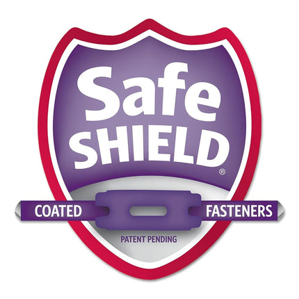 Dossier de classement en carton pressé 100 % recyclé Smead à onglet latéral avec attaches SafeSHIELD, 2 intercalaires, extension de 5 cm, format légal, vert, 10 par boîte (29785)