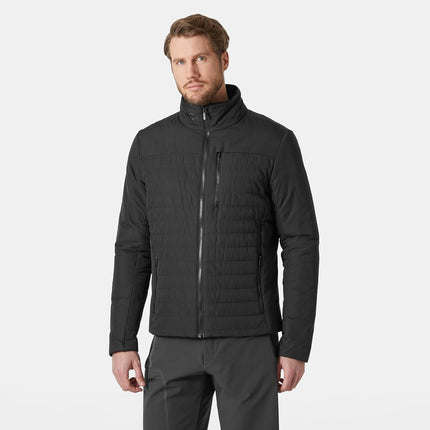 Helly Hansen Men's Crew Insulator Jacket 2.0, Black, L