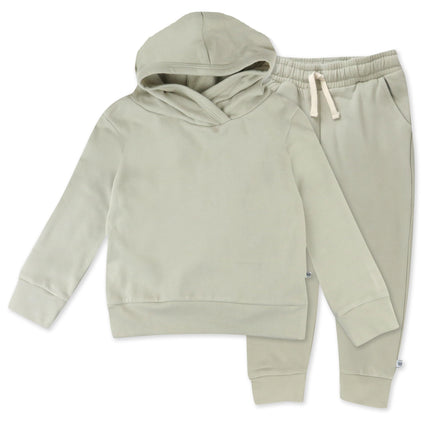 HonestBaby Light Weight Hoodie Sweatsuit Set 100% 
