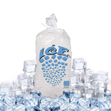 Perfect Stix Icebag10TT-100 Ice Bag with Twist Tie Enclosure, 10 lbs (Pack of 100)