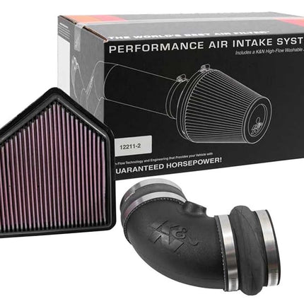 K&N Cold Air Intake Kit: High Performance, Guaranteed to Increase Horsepower: 50-State Legal: 2009-2015 CADILLAC (CTS-V)57-3086,Multi