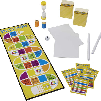 Mattel Games Pictionary Classic Board Game of Drawing & Guessing for Families & Game Night, Team Play with Unique Catch-All Category for Players 8+ Years