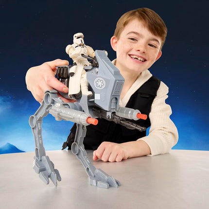 Star Wars ActionVerse AT-RT & Imperial Remnant AT-RT Driver