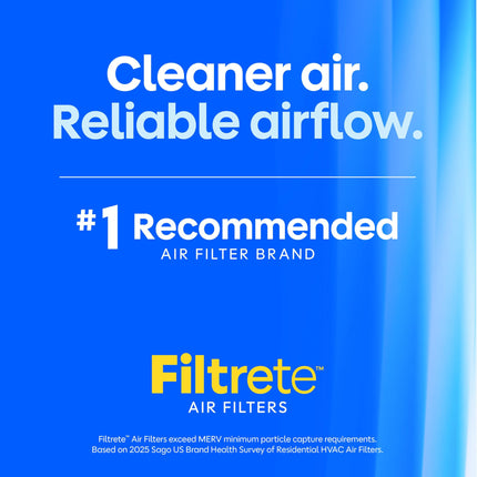 Filtrete Filtro de aire de 20x24x1, MPR 1500, MERV 12, Living Saludable Ultra Alérgenos, Filtros de aire plisados de 1 pulgada para 3 meses, 6 filtros
