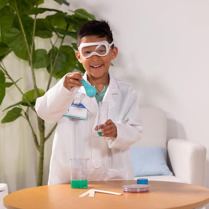 Melissa & Doug Scientist Role Play Costume Set,
