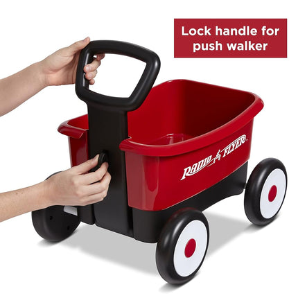 Radio Flyer Push & Pull Walker Wagon, Ages 1-4 Years