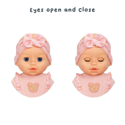 BABY born Learn to Walk Baby Doll Annabell - Blue Eyes: Realistic Features for Kids Ages 3+, Walks, Crawls, Sits & Kicks, Eyes Open & Close, Multiple Sound Effects