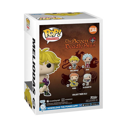 Pop! Animation: The Seven Deadly Sins – Meliodas (Demon Mode) PX Vinyl Figure