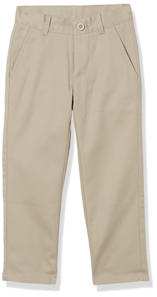 Nautica Boys School Uniform Twill Khaki Pants, Fla