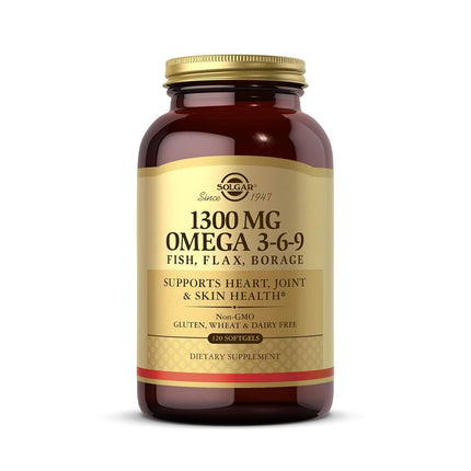 Solgar – EFA Omega 3-6-9 1300 mg, 120 Softgels