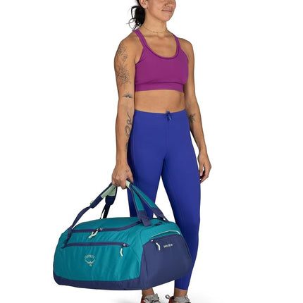 Bolsa de lona unisex Osprey Daylite, 45L, azul Spikemoss/Alkaline, talla única
