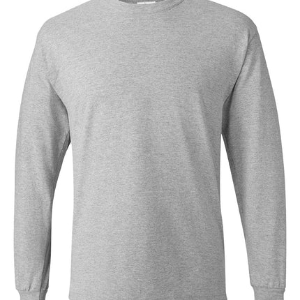 Hanes Men's Essentials Long Sleeve Crew Neck Cotto