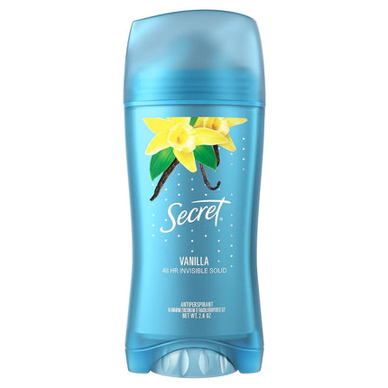 (Va Va Vanilla) - Secret Scent Expressions Anti-Perspirant Deodorant, Invisible Solid, Vava Vanilla 80ml (73 g)