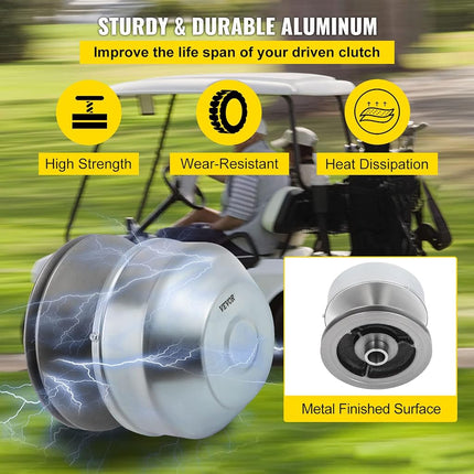 VEVOR G2-G22 Drive Clutch, Compatible with Yamaha Golf Cart 1985+ G2 G8 G9 G14 G16 G22 4 Cycle Carts Gas Golf Cart 1985 Up