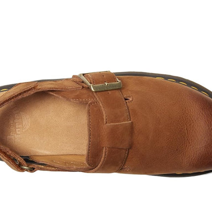 Dr. Martens Men's Jorge II Suede Slingback Mules, Desert Brown, 13 Women/12 Men