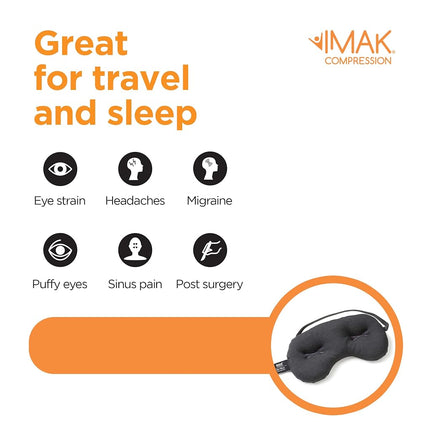 IMAK Weighted Eye Pillow & Sleep Mask that can Help Migraine Pain Relief