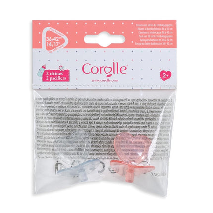 Corolle - 2 dummy accessories, for doll 36 cm, from 2 years, 9000140370