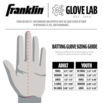 Franklin Sports 2nd-Skinz Batting Gloves