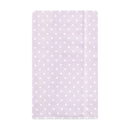 Hudson Baby Unisex Baby Cotton Flannel Burp Cloths, Tea Party, One Size