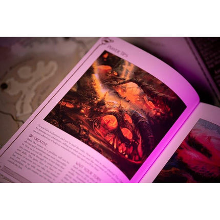 The Dark Crystal Adventure Game - RPG Hardcover Book, 290+ Full Color Pages, River Horse Role Playing Game , Purple