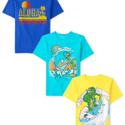 The Children's Place Boys' Gamer Short Sleeve Grap
