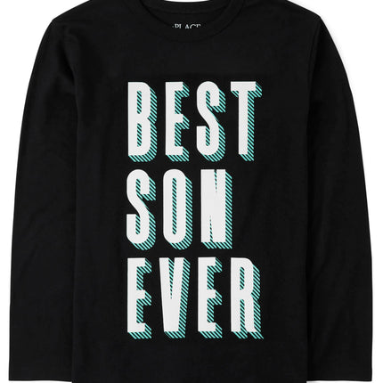 The Children's Place Boys' Best Son Ever Graphic L