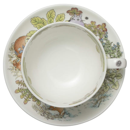 NORITAKE Studio Ghibli My Neighbor Totoro Bone China Porcelain Tea Cup with Saucer T97285A/4660-1