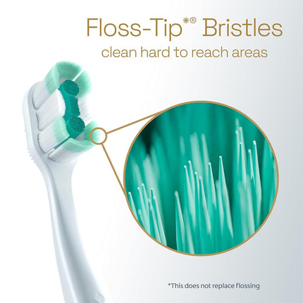 Colgate Total Active Prevention Foaming Clean Medium Toothbrushes, Medium Bristle Toothbrush Pack for Plaque Removal, Helps Reach Deeper Along The Gumline and Between Teeth, White, 2 Pack