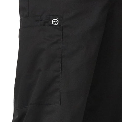WonderWink Women's Plus Size Drawstring Cargo Pant, Black, XX-Large