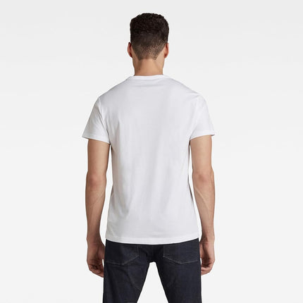 G-Star Men's Holorn R T-Shirt, White (white D08512-8415-110), L