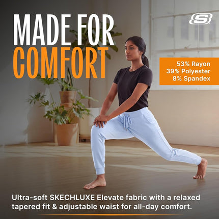 Skechers Women's Skechluxe Eleavte Jogger Blue XXL