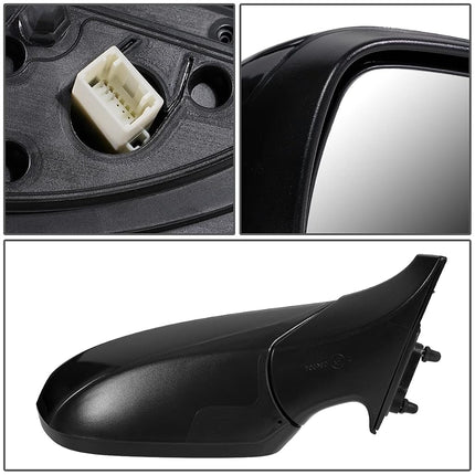 DNA Motoring OEM-MR-HY1321220 Powered Adjustment Right Passenger Side Door View Folding Mirror Compatible with 2014-2016 Elantra, Non-heated