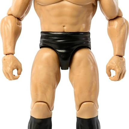 Mattel WWE Action Figure, Series #145 Gunther 6-inch Collectible with 10 Articulation Points & Life-Like Look