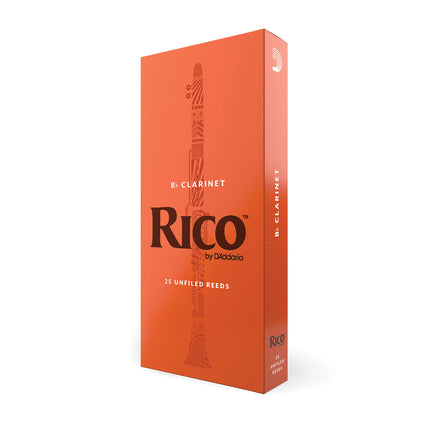 D’Addario Woodwinds - Rico Bb Clarinet Reeds - Ree