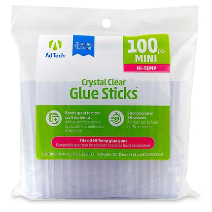 Ad-Tech High-Temp Mini Glue Sticks-.28-inch x 4-in