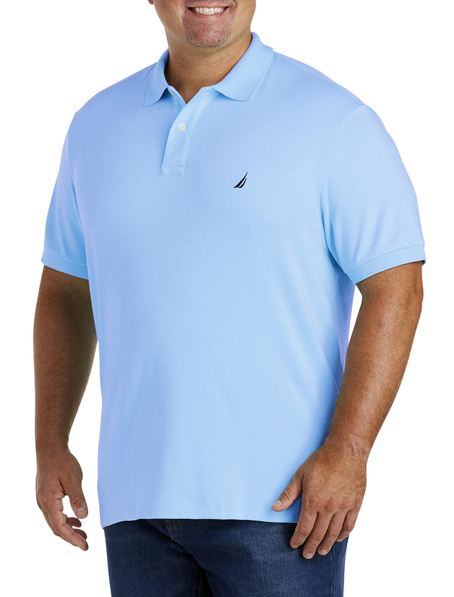 Nautica Men's Classic Fit Short Sleeve Solid Soft 