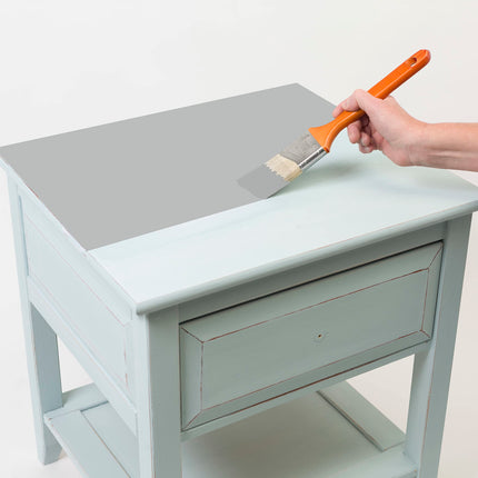 Pintura ultra mate tiza Rust-Oleum Aged Gray todo en uno | Cobertura en una sola capa | No requiere imprimación, lijado ni capa superior | Fácil limpieza | Hecho en EE. UU. | 850 g | Paquete de 2