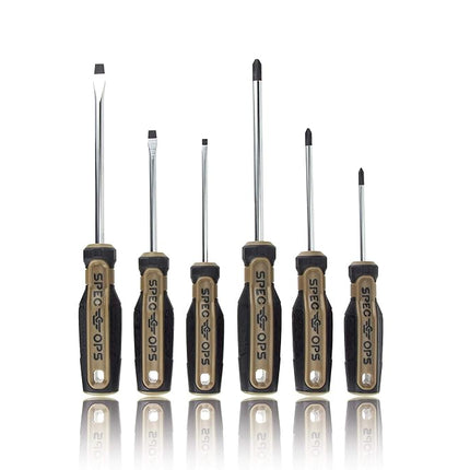 Spec Ops SPEC-S Tools 6-Piece Screwdriver Set, Phi