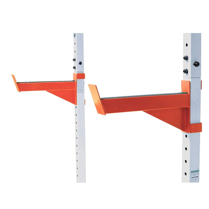 CAP Barbell Safety Catches/Spotter Arms for FM-905Q Color Series | Red