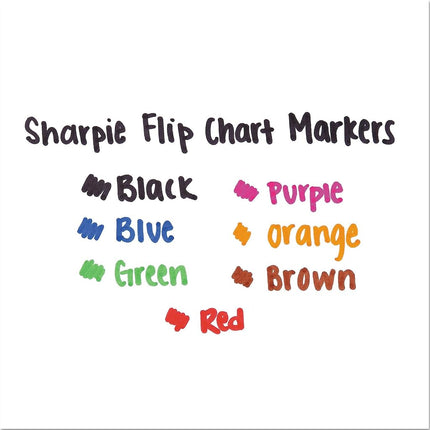 Sharpie SANFORD L.P. MARKER SET FLIP CHART 8 COLOR