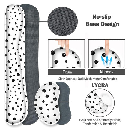 ToLuLu Ergonomic Gaming Mouse Pad, Memory Foam Keyboard Mouse Wrist Rest