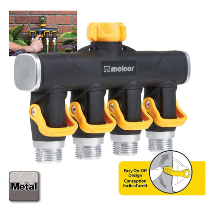 Melnor 65135AMZ Connector Bundle, Yellow, Black