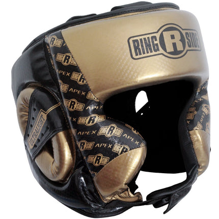 Ringside (RINAV) Unisex Ringside Apex Headgear, Blue White, S M UK